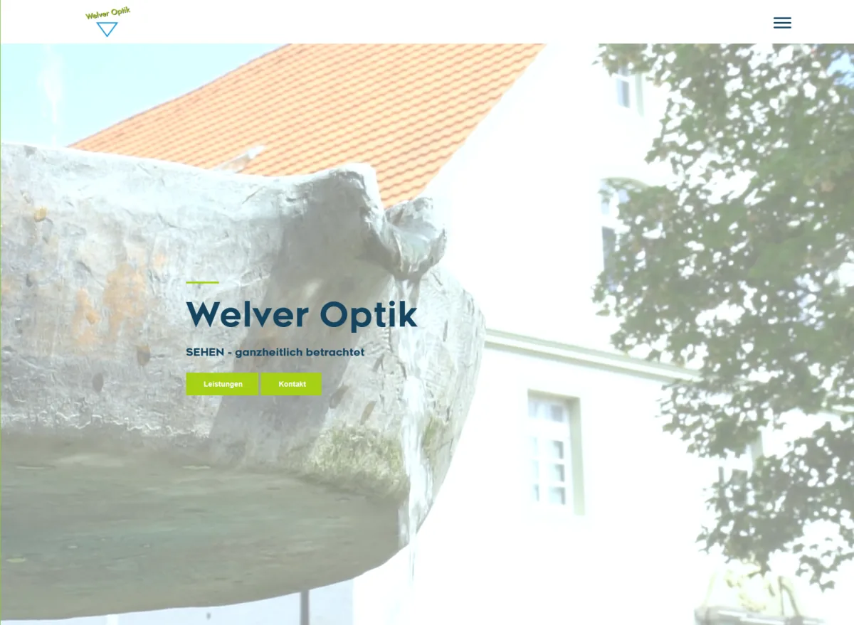 Website-Referenz Welver Optik – Webdesign & Development von Coding Gorillas